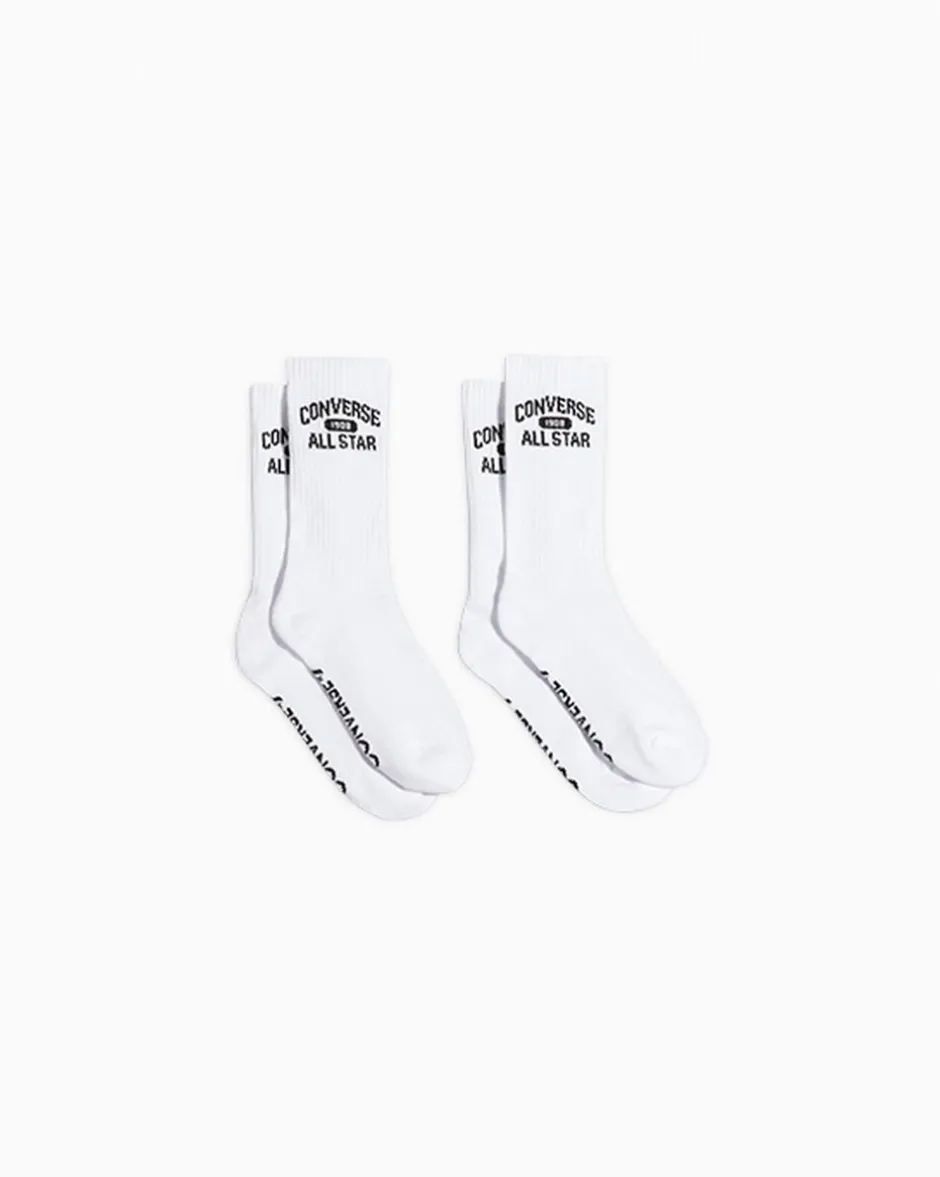 Converse Tutti Gli Accessori|Tutti Gli Accessori<All Star Half Cushion Crew Socks Bianco