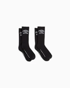 Converse Tutti Gli Accessori|Tutti Gli Accessori<All Star Half Cushion Crew Socks Nero