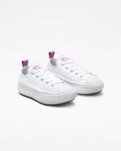Converse Ragazzi (Età 8-12 Anni)|Guida Alle Misure Per Bambini<Canvas Color Chuck Taylor All Star Move Bianco/Pixel Purple/Bianco