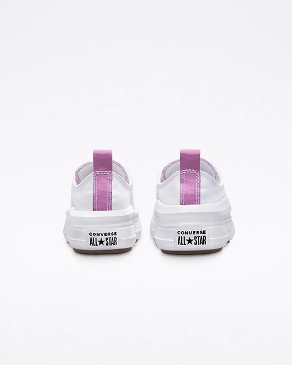 Converse Ragazzi (Età 8-12 Anni)|Guida Alle Misure Per Bambini<Canvas Color Chuck Taylor All Star Move Bianco/Pixel Purple/Bianco