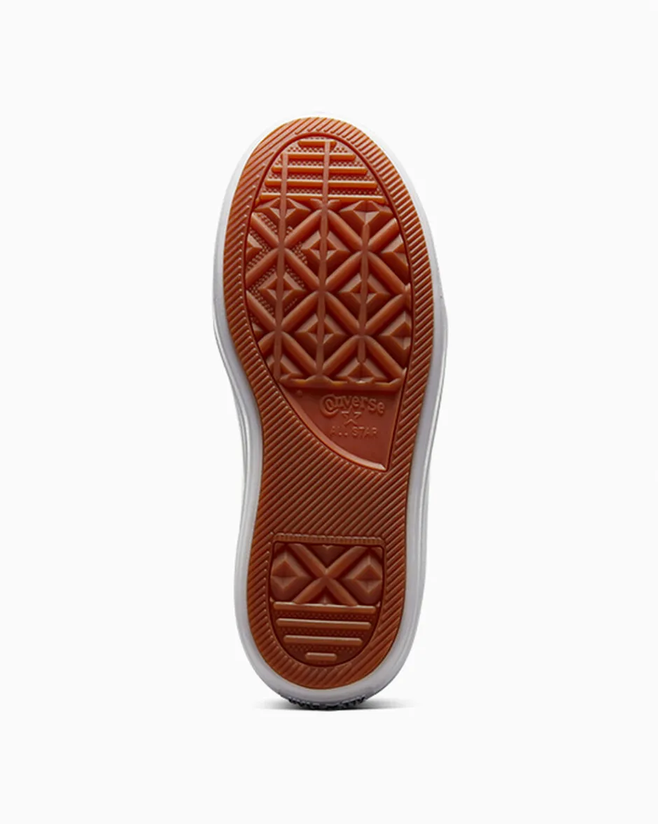 Converse Modelli Bassi|Modelli Con Platform<Canvas Color Chuck Taylor All Star Move Nero/Bianco/Bianco