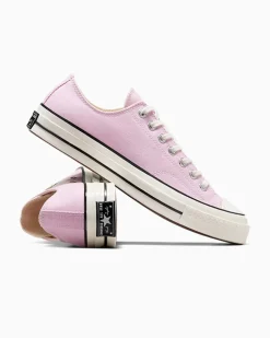 Converse Modelli Bassi<Chuck 70 Lilla polvere di stelle/Egret/Nero