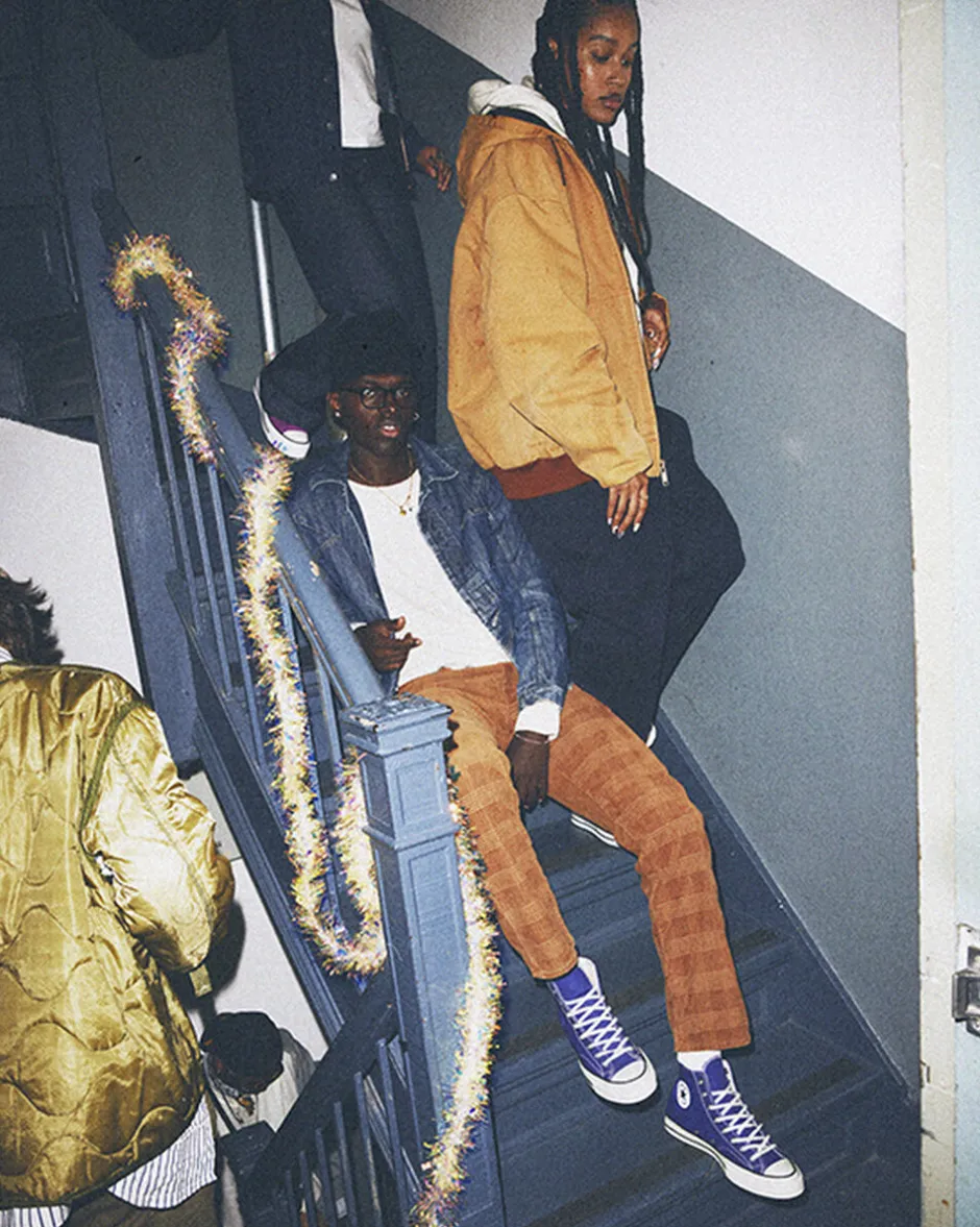 Converse Modelli Alti|Modelli Alti<Chuck 70 Indaco notte/Egret/Nero