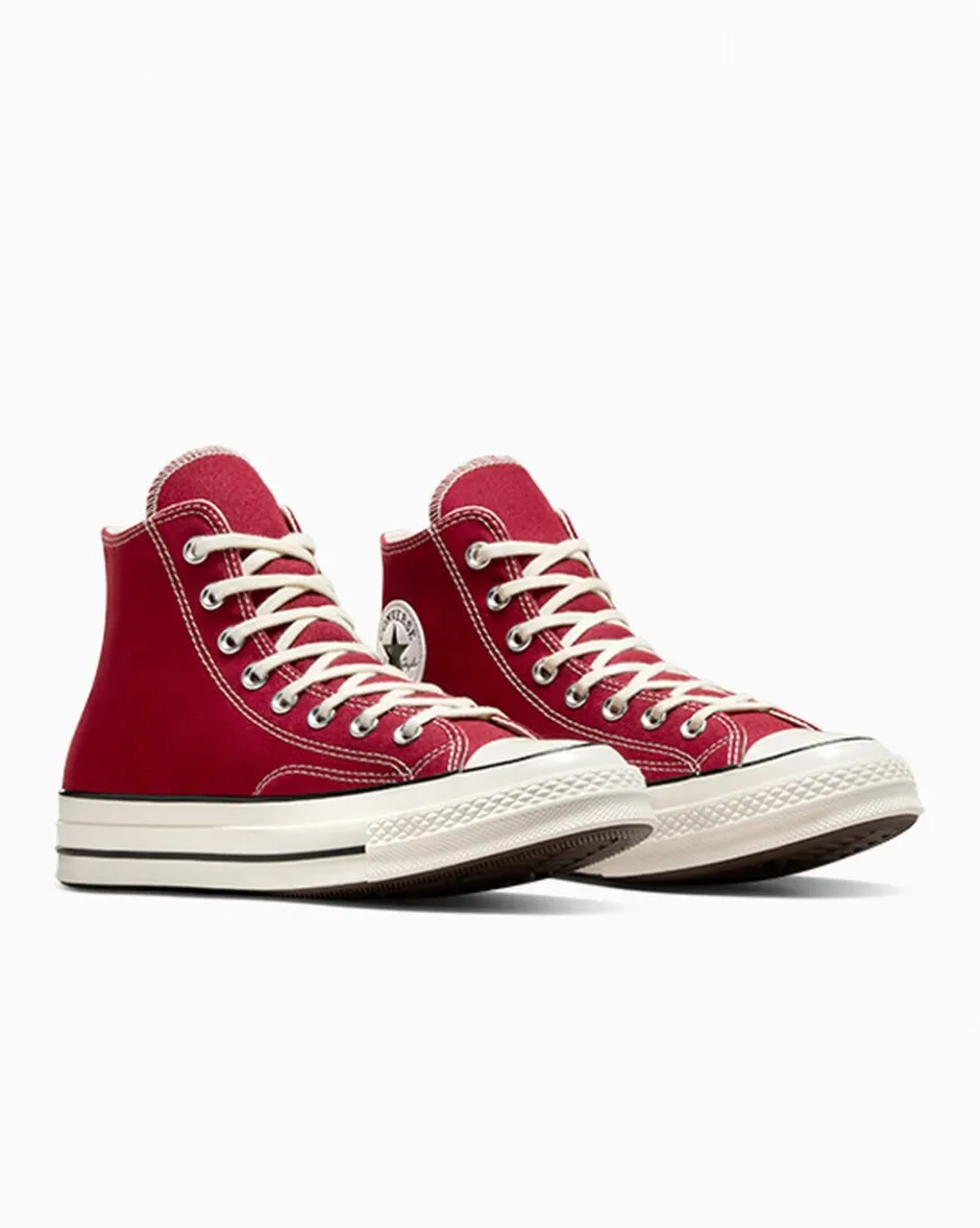 Converse Modelli Alti|Modelli Alti<Chuck 70 Rosso parco/Egret/Nero