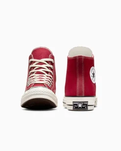 Converse Modelli Alti|Modelli Alti<Chuck 70 Rosso parco/Egret/Nero