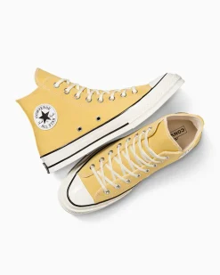 Converse Modelli Alti|Modelli Alti<Chuck 70 Banana/Egret/Nero