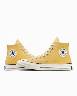 Converse Modelli Alti|Modelli Alti<Chuck 70 Banana/Egret/Nero