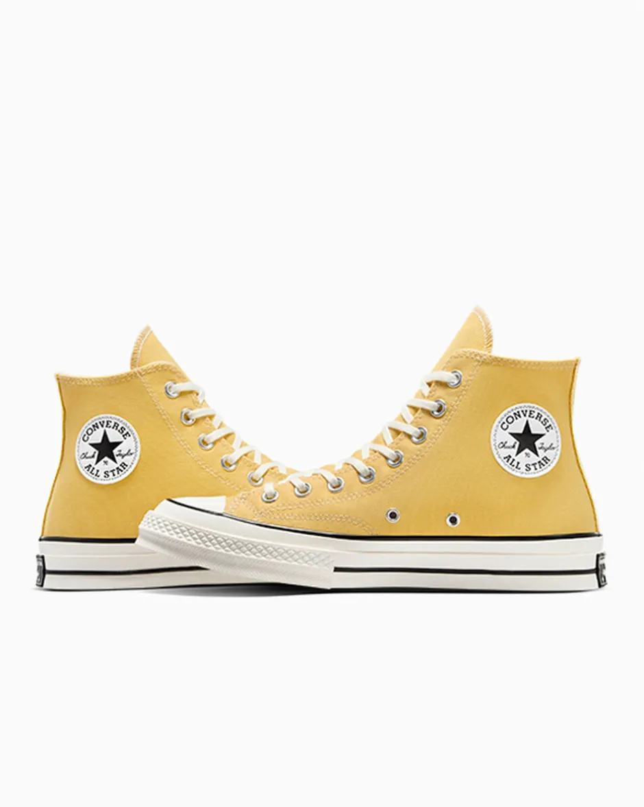 Converse Modelli Alti|Modelli Alti<Chuck 70 Banana/Egret/Nero