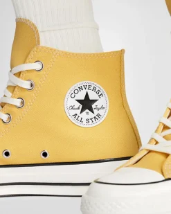 Converse Modelli Alti|Modelli Alti<Chuck 70 Banana/Egret/Nero