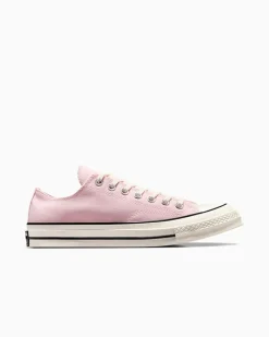 Converse Modelli Bassi|Modelli Bassi<Chuck 70 Glassa rosa/Egret/Nero