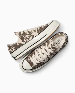 Converse Modelli Bassi|Chuck Taylor All Star<Chuck 70 Animal Print Egret/Marrone/Oro