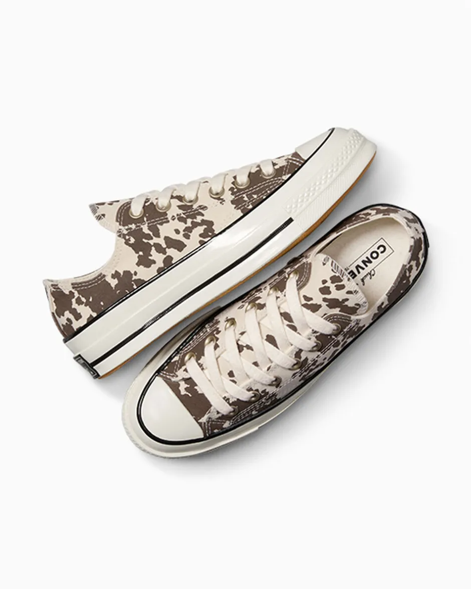 Converse Modelli Bassi|Chuck Taylor All Star<Chuck 70 Animal Print Egret/Marrone/Oro