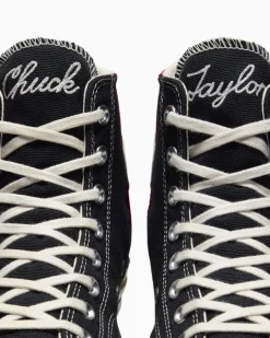 Converse Modelli Alti|Modelli Alti<Chuck 70 Archival Stripes Nero/Rosso/Bianco vintage