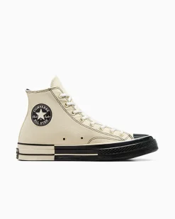 Converse Modelli Alti|Modelli Bassi<Chuck 70 & White black