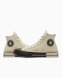 Converse Modelli Alti|Modelli Bassi<Chuck 70 & White black