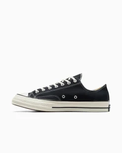 Converse Modelli Bassi|Chuck Taylor All Star<Chuck 70 Canvas Nero/Nero/Egret