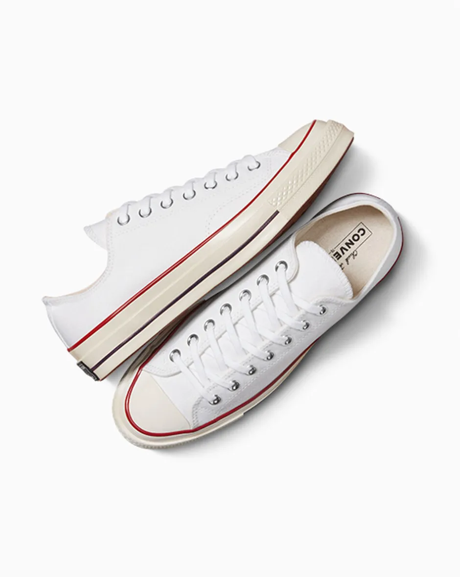 Converse Modelli Bassi|Chuck Taylor All Star<Chuck 70 Canvas Bianco