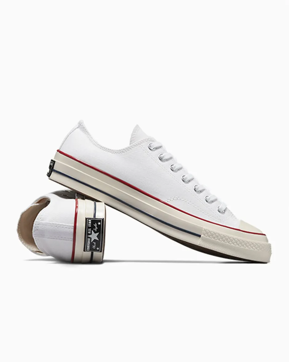 Converse Modelli Bassi|Chuck Taylor All Star<Chuck 70 Canvas Bianco
