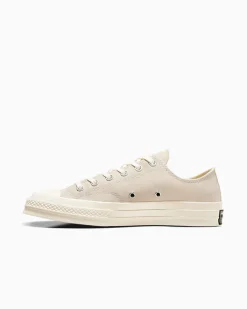 Converse Modelli Bassi|Chuck Taylor All Star<Chuck 70 Canvas Naturale/Nero/Egret
