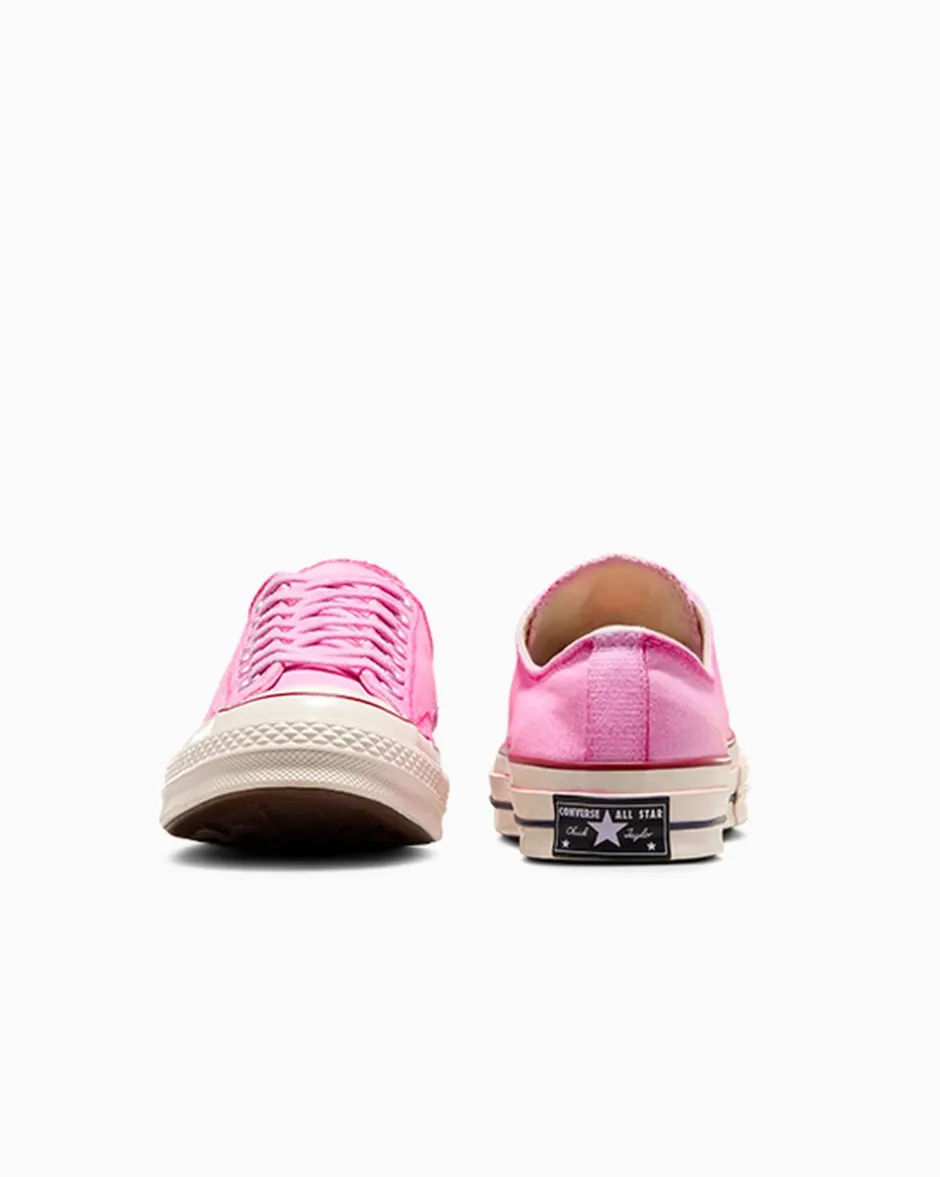 Converse Modelli Bassi|Modelli Bassi<Chuck 70 Canvas LTD Hand Painted Rosa dipinto a mano