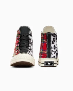 Converse Modelli Alti|Chuck Taylor All Star<Chuck 70 Cheetah + Tartan Cheetah Tartan Clash