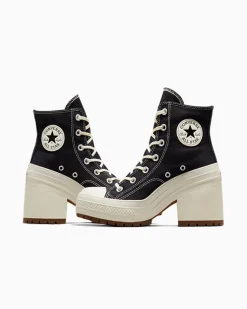 Converse Modelli Con Tacco/Zeppa|Modelli Con Tacco/Zeppa<Chuck 70 De Luxe Heel Nero/Egret/Egret