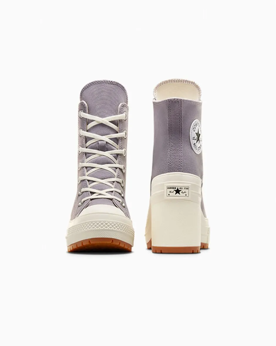 Converse Modelli Alti|Modelli Con Platform<Chuck 70 De Luxe Heel Mauve Stone/Avorio naturale
