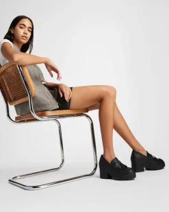 Converse Modelli Bassi|Modelli Con Platform<Chuck 70 De Luxe Heel Loafer Platform Leather Nero/Nero/Nero