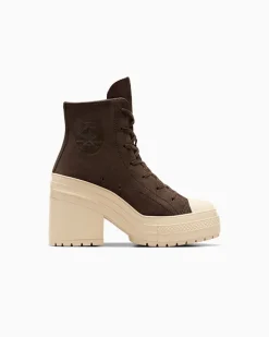 Converse Modelli Alti|Modelli Con Platform<Chuck 70 De Luxe Heel Platform Coffee Break Caffè fresco/Caffè fresco