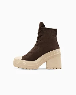 Converse Modelli Alti|Modelli Con Platform<Chuck 70 De Luxe Heel Platform Coffee Break Caffè fresco/Caffè fresco