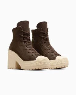 Converse Modelli Alti|Modelli Con Platform<Chuck 70 De Luxe Heel Platform Coffee Break Caffè fresco/Caffè fresco