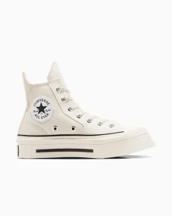 Converse Modelli Con Tacco/Zeppa|Modelli Con Tacco/Zeppa<Chuck 70 De Luxe Squared Egret/Nero/Egret