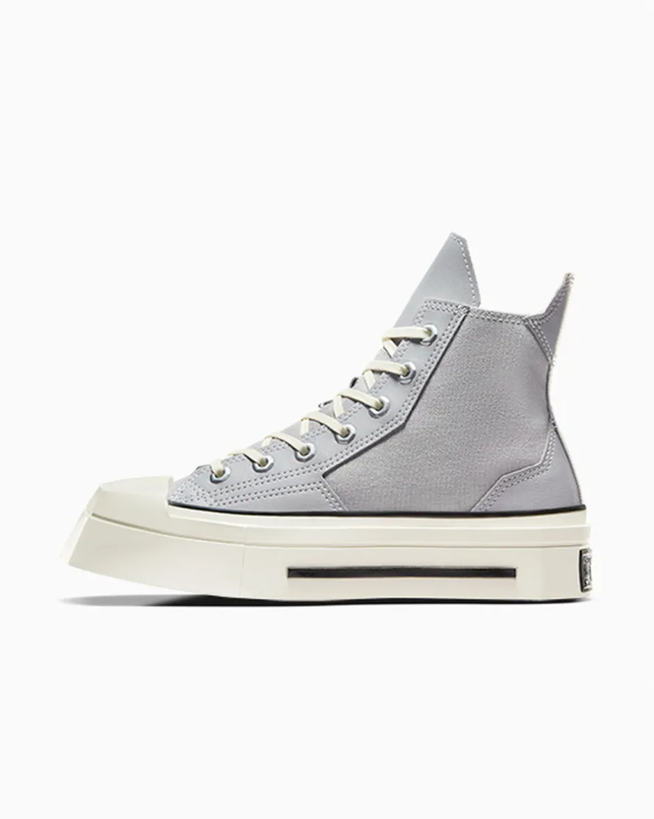 Converse Modelli Alti|Modelli Con Platform<Chuck 70 De Luxe Squared Grigio/Nero/Egret