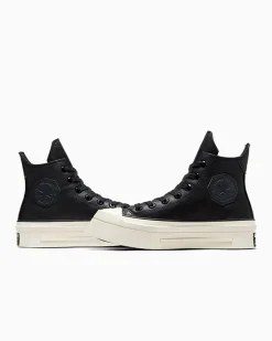 Converse Modelli Alti|Modelli Con Tacco/Zeppa<Chuck 70 De Luxe Squared Nero/Egret/Nero