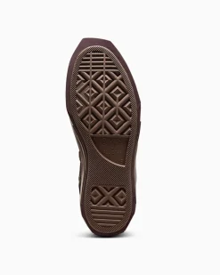 Converse Modelli Alti|Modelli Con Tacco/Zeppa<Chuck 70 De Luxe Squared Leather Eliotropio/Oro/Nero