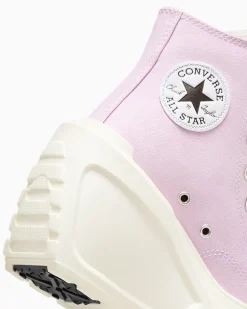 Converse Modelli Alti|Modelli Con Platform<Chuck 70 De Luxe Wedge Lilla polvere di stelle/Egret/Nero