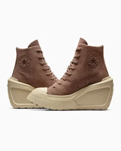 Converse Modelli Alti|Modelli Bassi<Chuck 70 De Luxe Wedge Coffee Break thunder