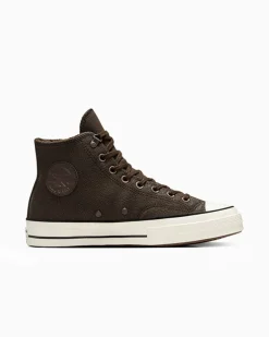 Converse Modelli Alti|Modelli Alti<Chuck 70 Distressed Leather Fresh Brew/Fresh Brew