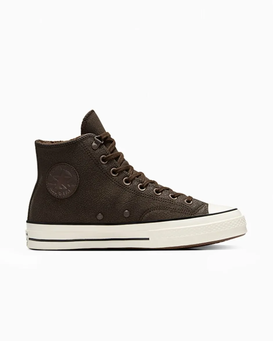 Converse Modelli Alti|Modelli Alti<Chuck 70 Distressed Leather Fresh Brew/Fresh Brew