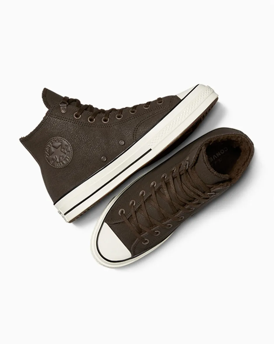 Converse Modelli Alti|Modelli Alti<Chuck 70 Distressed Leather Fresh Brew/Fresh Brew