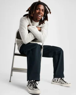 Converse Modelli Bassi|Modelli Con Platform<Chuck 70 Glow-In-The-Dark Zebra Print black