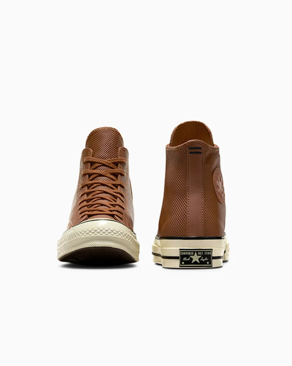 Converse Modelli Alti|Chuck Taylor All Star<Chuck 70 Leather Catrame caldo/Nero/Egret
