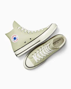 Converse Modelli Alti|Modelli Alti<Chuck 70 Leather Pale Surplus/Rosso/Bianco