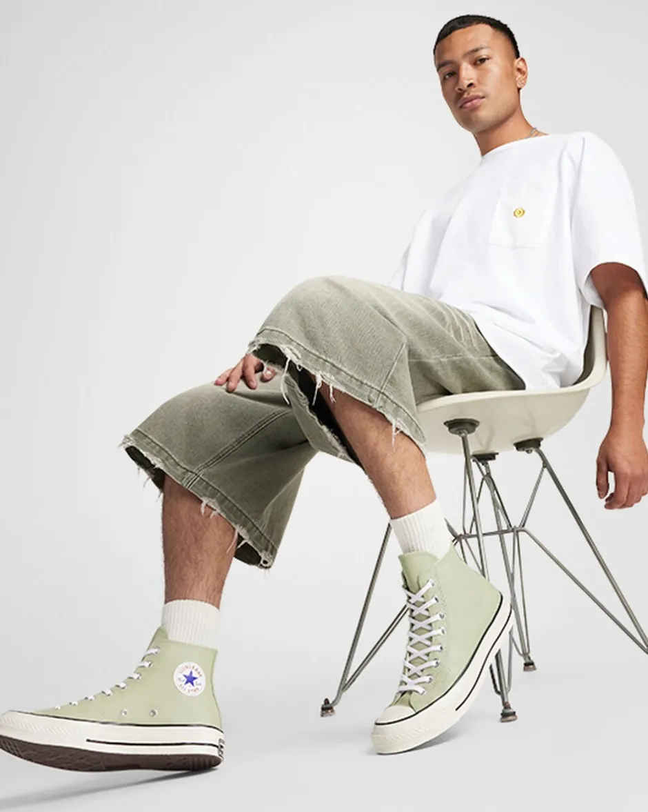 Converse Modelli Alti|Modelli Alti<Chuck 70 Leather Pale Surplus/Rosso/Bianco