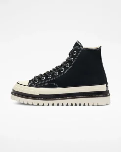 Converse Modelli Alti|Modelli Alti<Chuck 70 LTD Lugged Platform Black Trek Evo