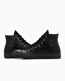 Converse Modelli Alti|Modelli Alti<Chuck 70 LTD Mono Black Premium Leather Mono Black Leather