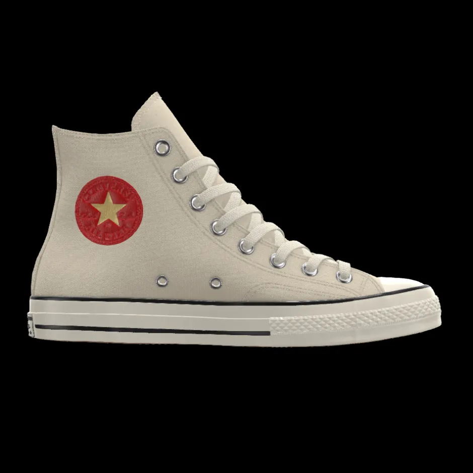Converse Modelli Alti|Modelli Bassi<Chuck 70 Lunar New Year By You personalizzata ivory