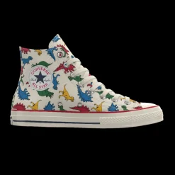 Converse Modelli Alti|Modelli Bassi<Chuck 70 Lunar New Year By You personalizzata ivory