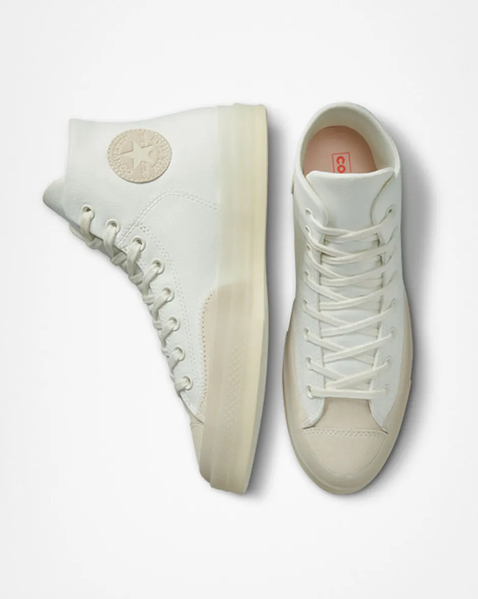 Converse Modelli Alti|Modelli Alti<Chuck 70 Marquis Vintage White/Natural Ivory