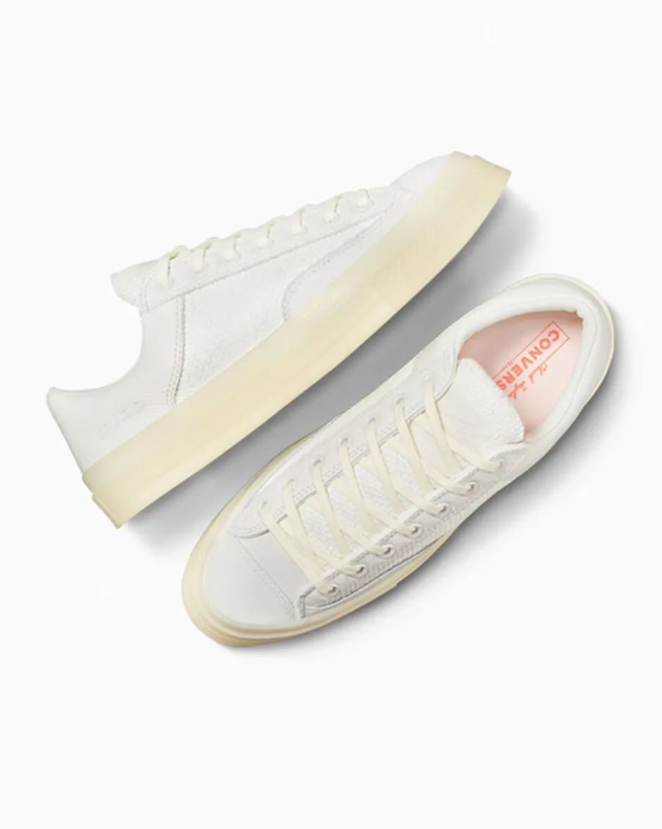 Converse Modelli Bassi|Modelli Bassi<Chuck 70 Marquis Mixed Materials Bianco vintage/Fossilized